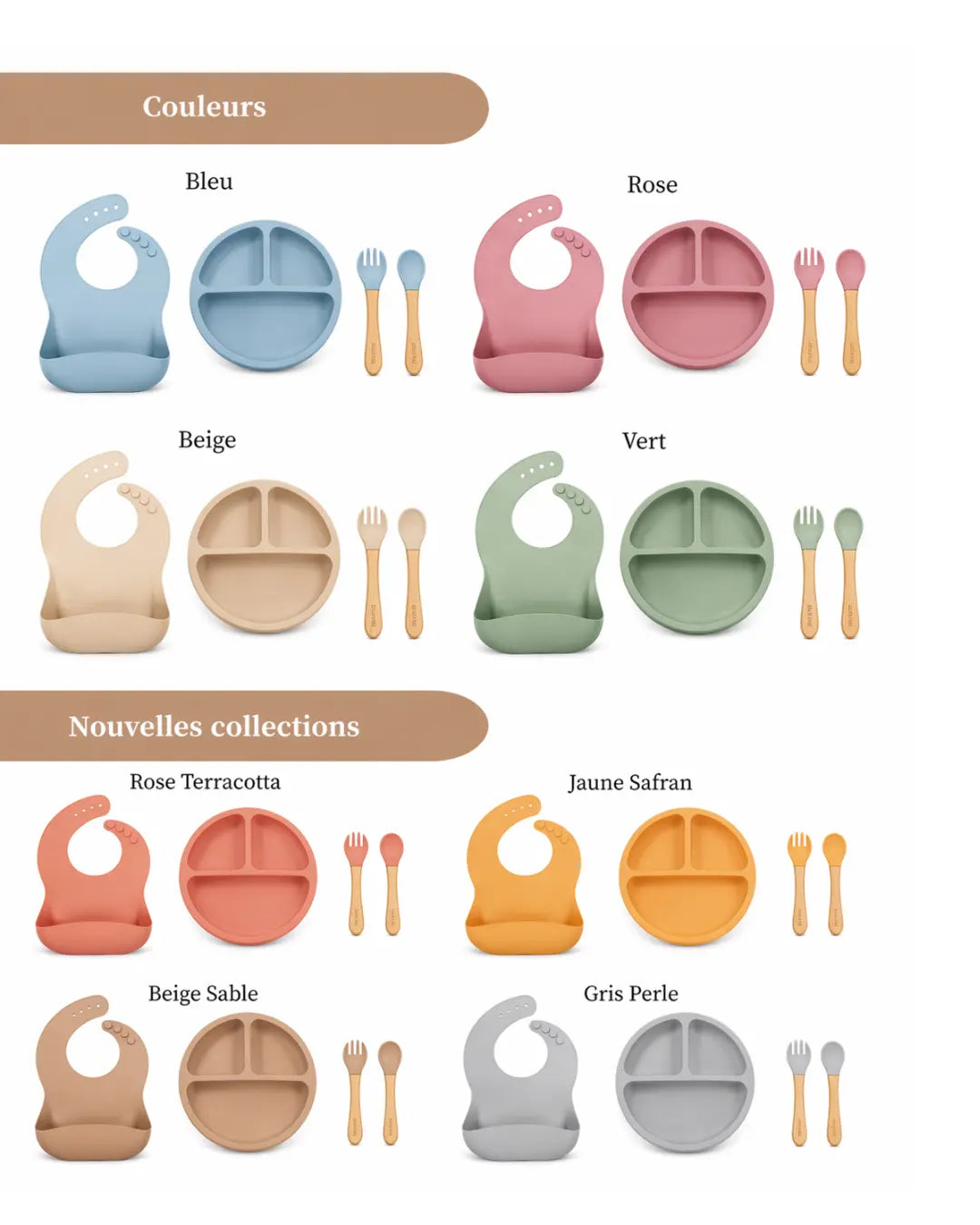 Set repas personnalisable Milo & Nani
