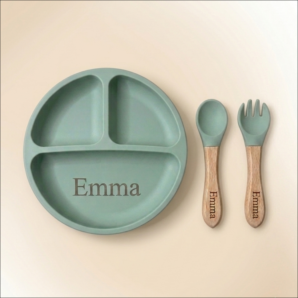 Set de repas personnalisable Milo & Nani